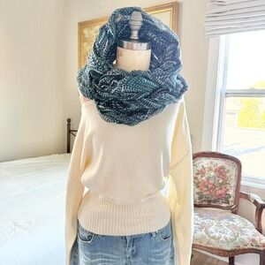 Y2k circle scarf‎